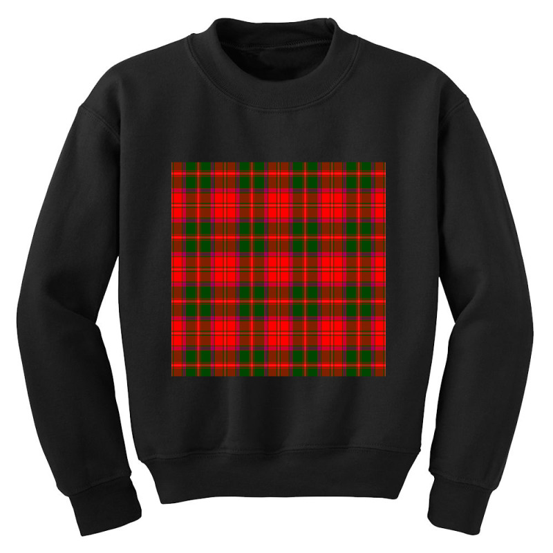 Trending Crief District Plaid Tartan Scottish Youth Sweatshirt by lethithu856 | Artistshot