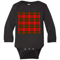 Trending Crief District Plaid Tartan Scottish Long Sleeve Baby Bodysuit | Artistshot