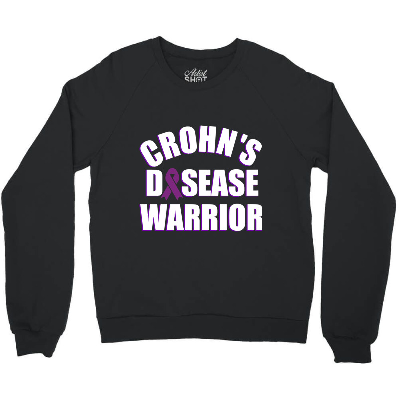 Trending Crohn's Disease Warrior Survivor Crewneck Sweatshirt | Artistshot