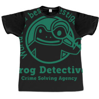 Frog Detective Graphic T-shirt | Artistshot