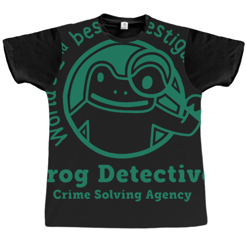 Frog Detective Graphic T-shirt by heinchapaj | Artistshot