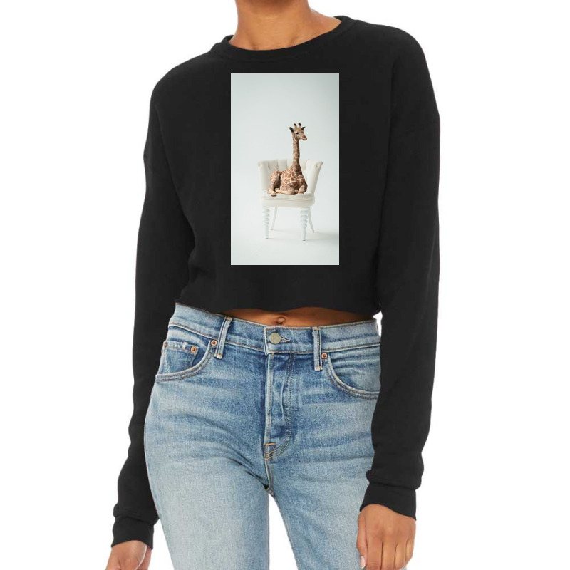 Giraffe Cropped Sweater | Artistshot