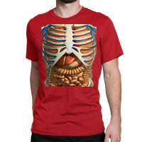 Funny T Shirt With The Inner Organs Of The Human B Classic T-shirt | Artistshot