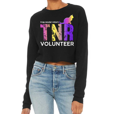 Womens Trap Neuter Return Tnr Volunteer T Shirt V Neck T Shirt Cropped Sweater Designed By Macey Payne