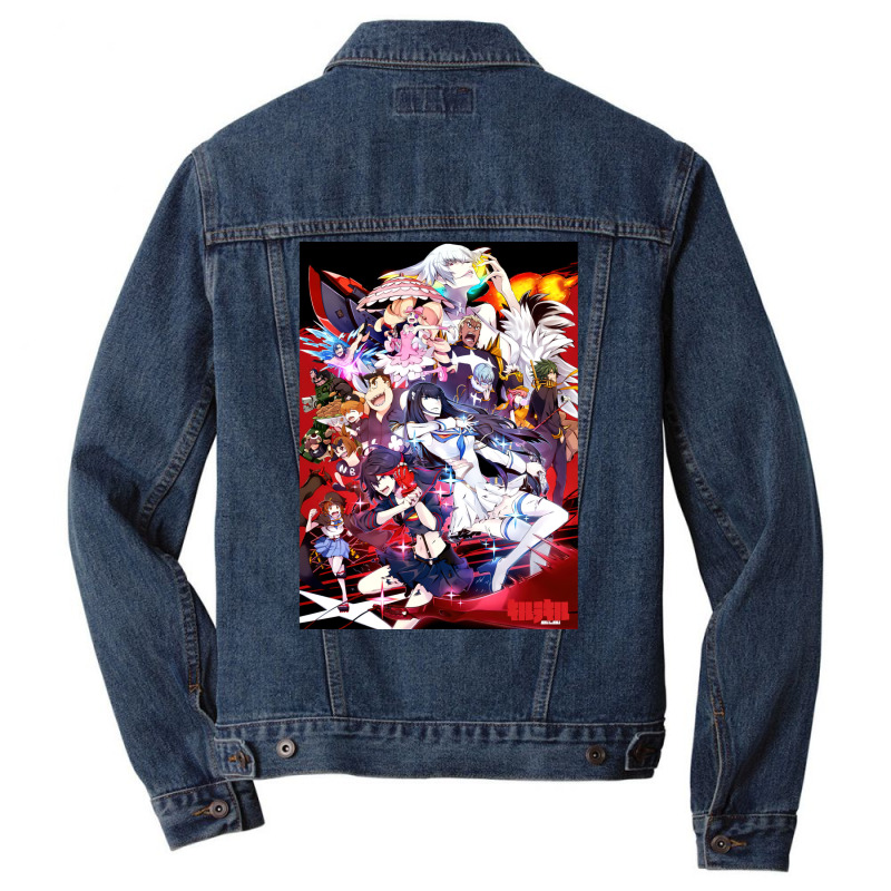 Anime Manga Kill La Kill Men Denim Jacket by fujiogathb | Artistshot