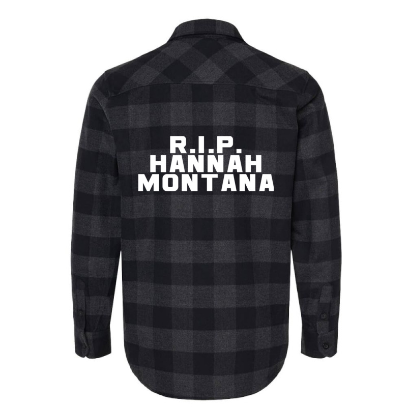 Rip Hannah Montana V Flannel Shirt | Artistshot