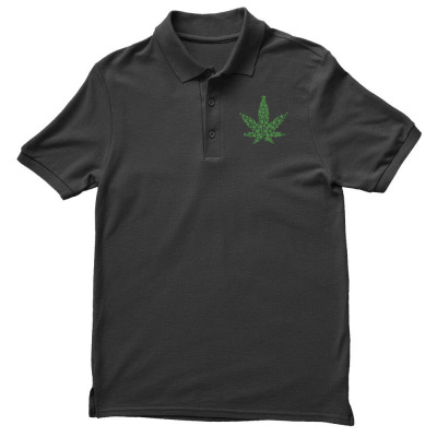 Marijuana Men's Polo Shirt Designed By Estore