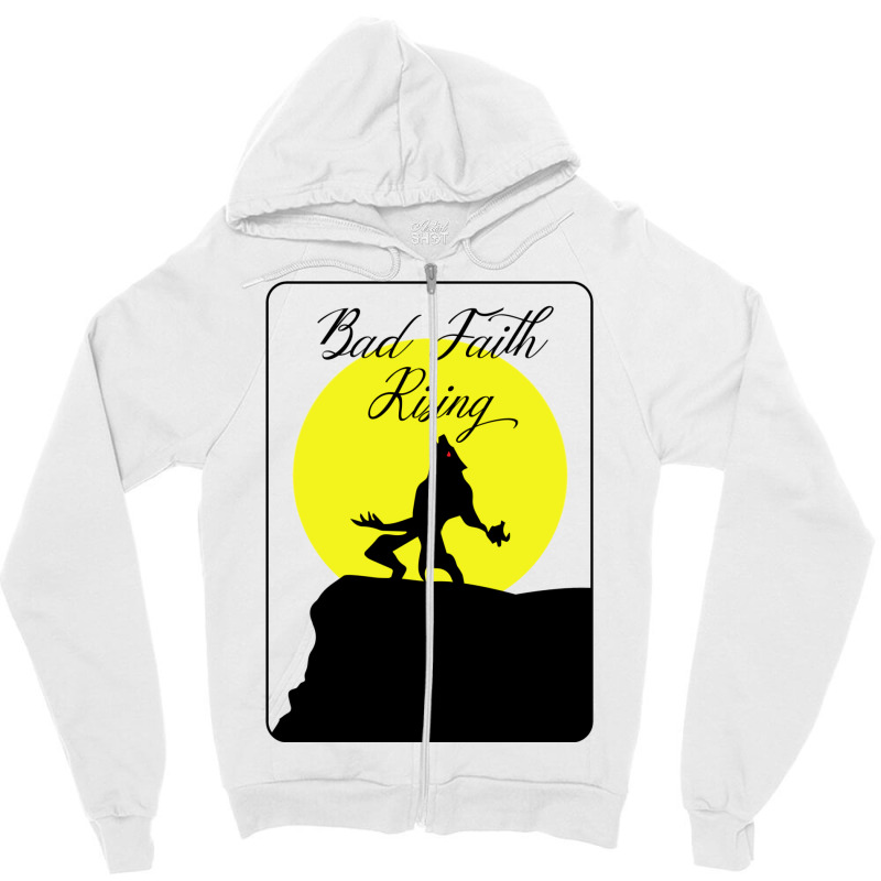 Bad Faith Rising Zipper Hoodie by fujiogathb | Artistshot