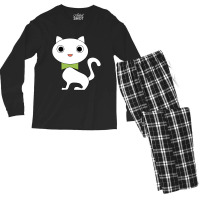 Limited Edition Cute Cat Kitties International Cat Men's Long Sleeve Pajama Set | Artistshot