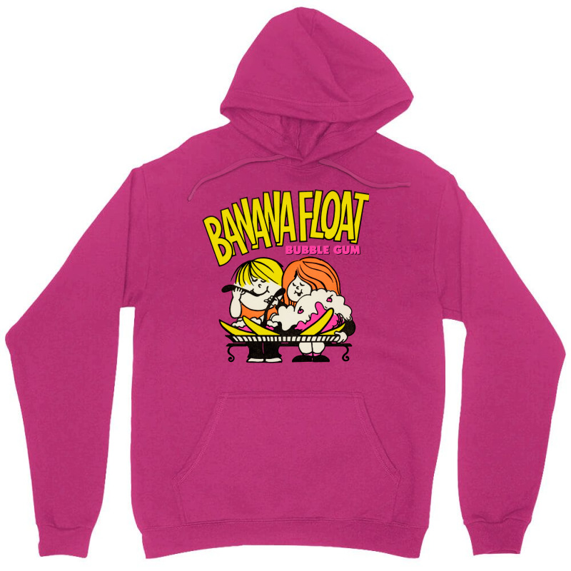 Banana Float Bubble Gum Unisex Hoodie by fujiogathb | Artistshot