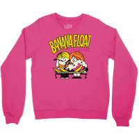 Banana Float Bubble Gum Crewneck Sweatshirt | Artistshot