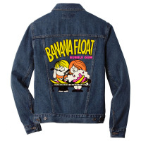 Banana Float Bubble Gum Men Denim Jacket | Artistshot