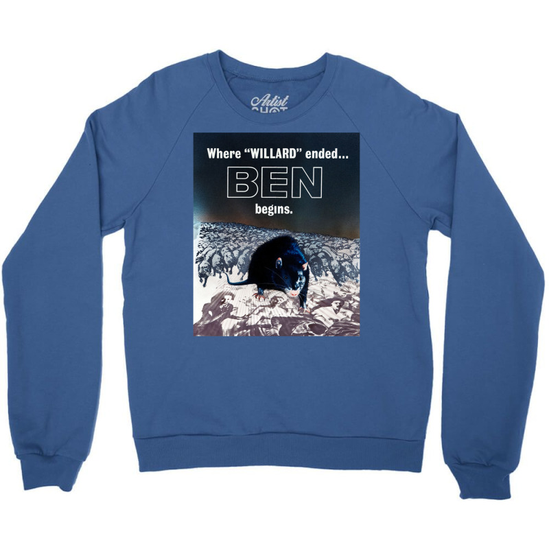 Ben (1972) Crewneck Sweatshirt by fujiogathb | Artistshot