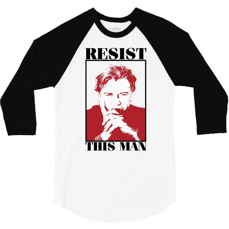 Resist This Man 3/4 Sleeve Shirt by loisichupeli | Artistshot