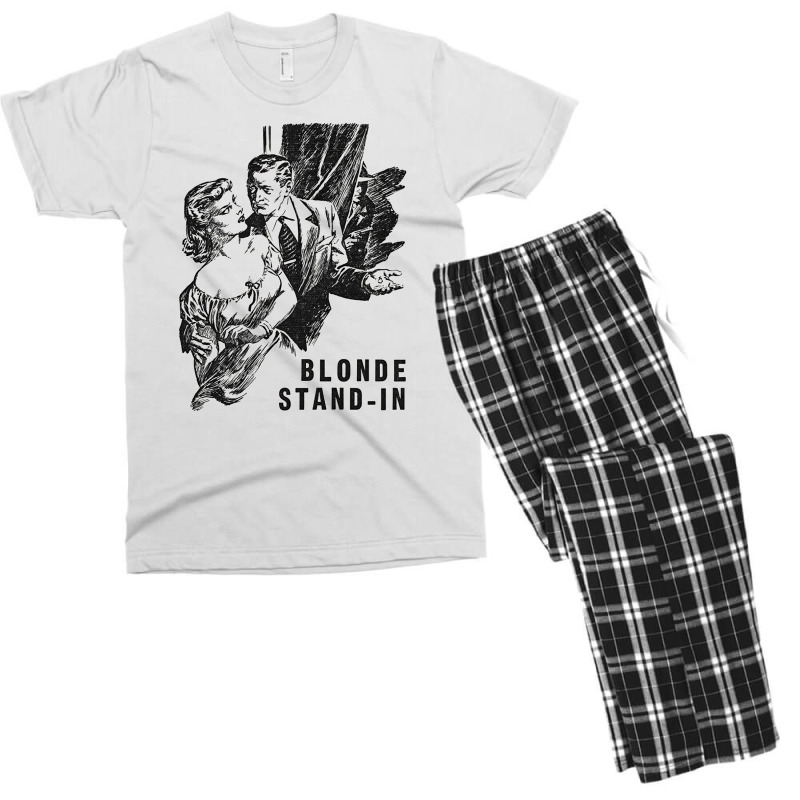 Blonde Stand In Men's T-shirt Pajama Set by fujiogathb | Artistshot