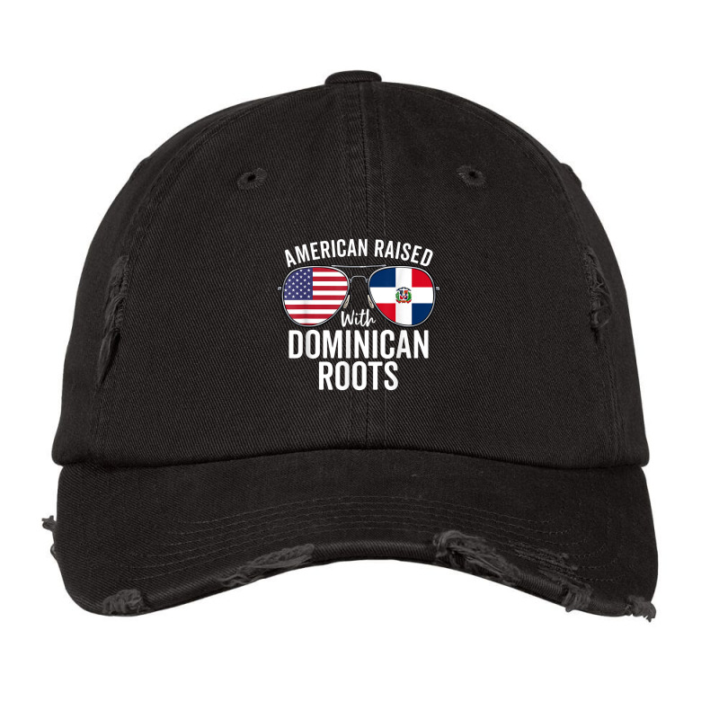 American Raised With Dominican Roots Dominican Rep Vintage Cap by terrilyn | Artistshot