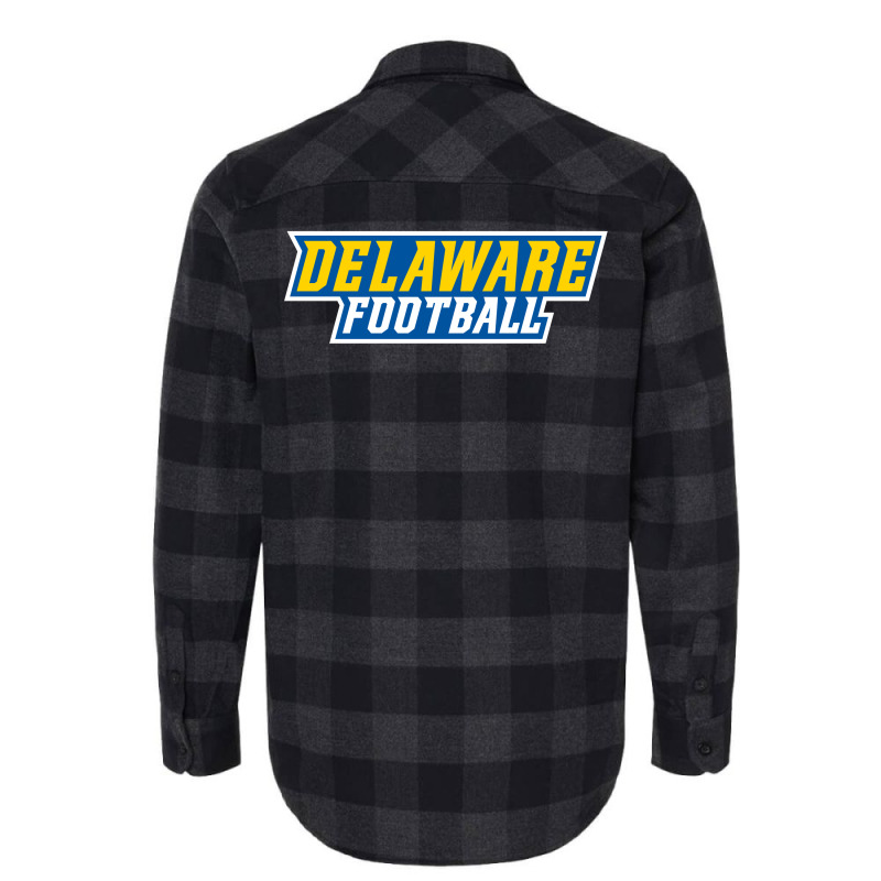 The Delaware Wordmark , Flannel Shirt by viscaro | Artistshot