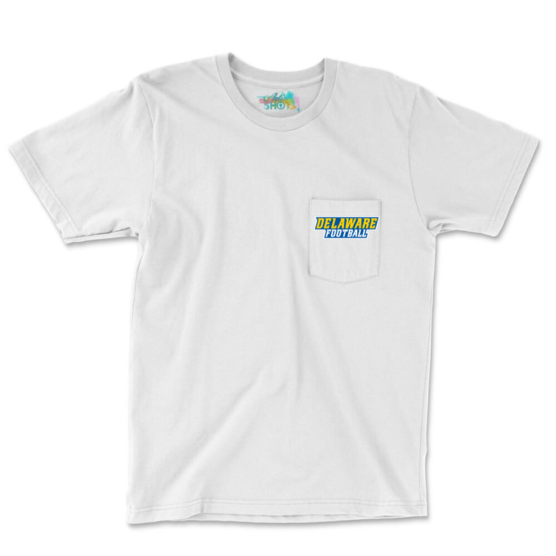 The Delaware Wordmark , Pocket T-Shirt by viscaro | Artistshot