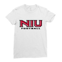 The  Northern Illinois Huskies Football, Wordmark, Ladies Fitted T-shirt | Artistshot