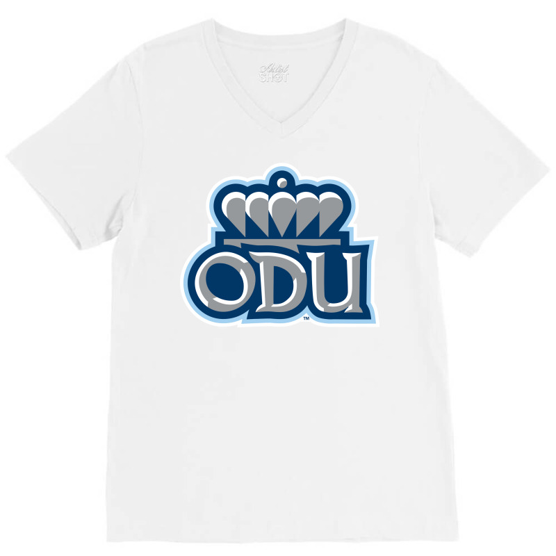 The Old  Dominion Athletics, Wordmark, V-Neck Tee by viscaro | Artistshot