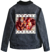 Somebody Steals From Me Unisex Sherpa-lined Denim Jacket | Artistshot