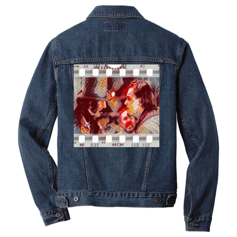 Somebody Steals From Me Men Denim Jacket by loisichupeli | Artistshot