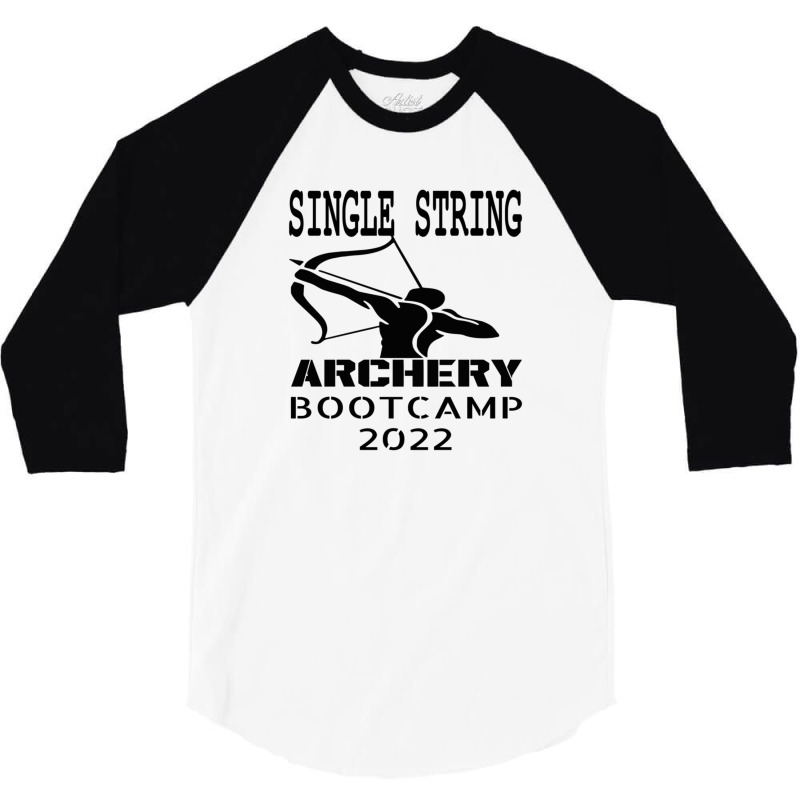 Single String Archery Bootcamp 2022 4 3/4 Sleeve Shirt | Artistshot