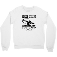 Single String Archery Bootcamp 2022 4 Crewneck Sweatshirt | Artistshot