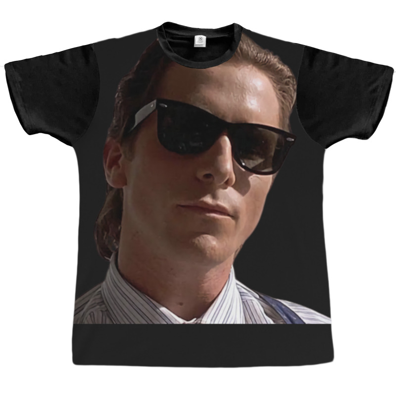 Cool Patrick Bateman From American Psycho Graphic T-shirt by fujiogathb | Artistshot