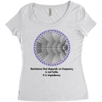 Radio Electrical Electronic Engineer Smith Chart T Women's Triblend Scoop T-shirt | Artistshot