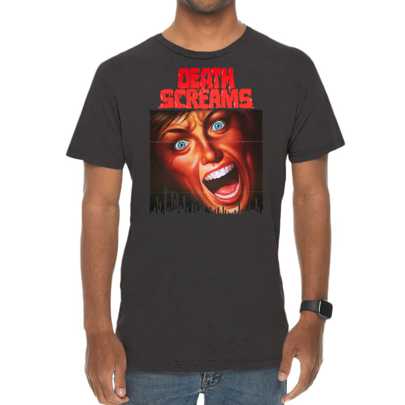 Death Screams (1982) Vintage T-Shirt by fujiogathb | Artistshot