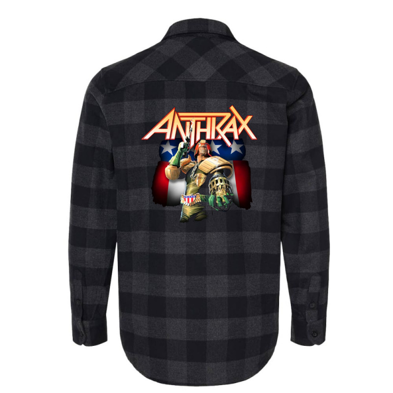 Anthrax Robot Vintage Flannel Shirt | Artistshot