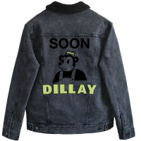 Dillay Unisex Sherpa-lined Denim Jacket | Artistshot