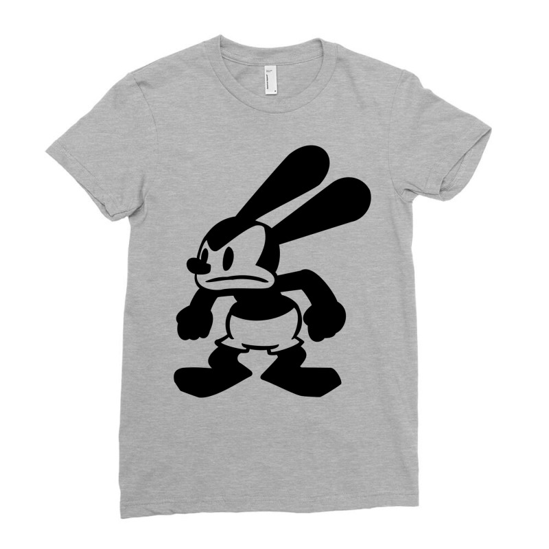 Angry Oswald Ladies Fitted T-Shirt by teeheebattaf | Artistshot