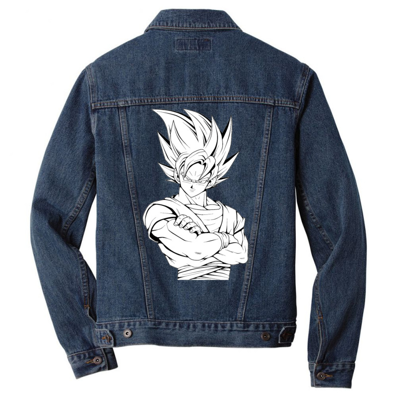 Goku Ssj Men Denim Jacket | Artistshot