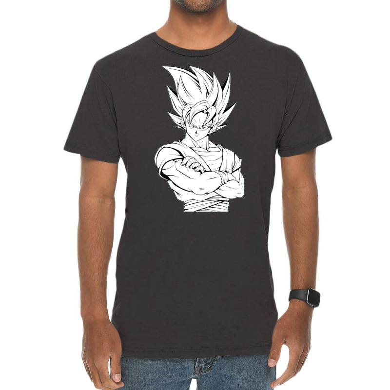 Goku Ssj Vintage T-shirt | Artistshot