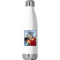 Great Model Rodney Dangerfield Awesome For Movie F Stainless Steel Water Bottle | Artistshot