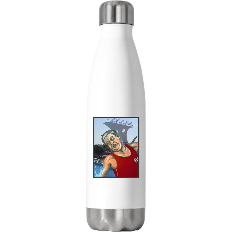 Great Model Rodney Dangerfield Awesome For Movie F Stainless Steel Water Bottle | Artistshot