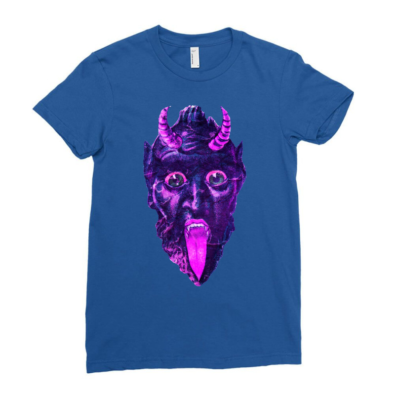 Royal Krampus Ladies Fitted T-Shirt by kepezbsmatw | Artistshot