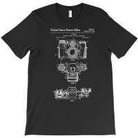 Camera Patent White T-shirt | Artistshot