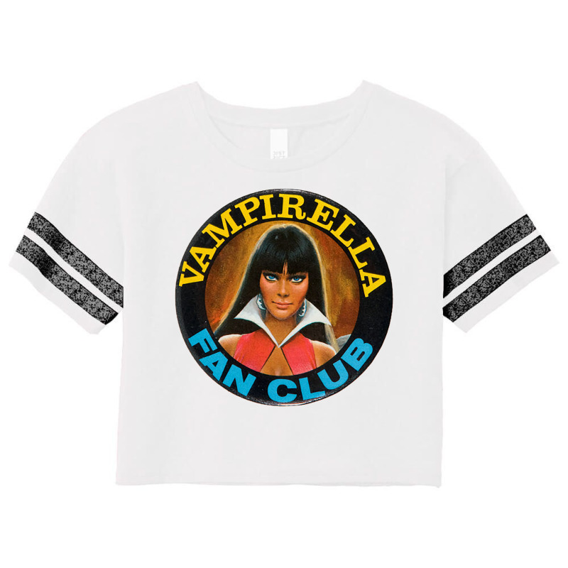 Vampirella Fan Club Scorecard Crop Tee by masapesanefj | Artistshot