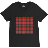 Limited Edition Dalzell Plaid Tartan Scottish V-neck Tee | Artistshot