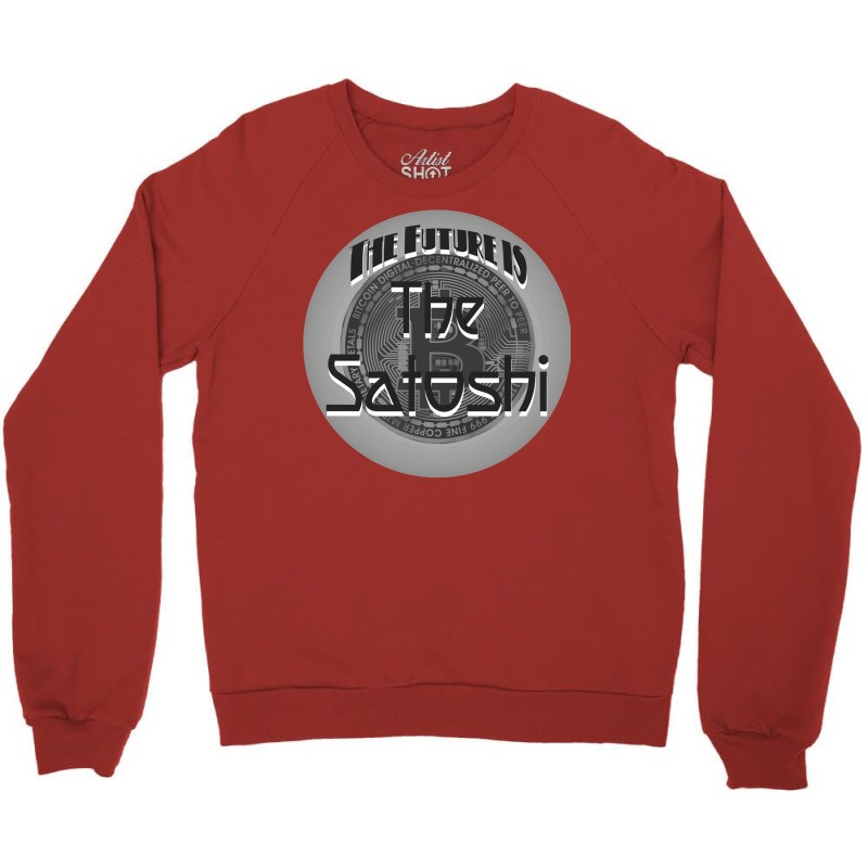 Satoshi  Bitcoin Hodler  Hodling Crypto  Noir  Nft Crewneck Sweatshirt | Artistshot