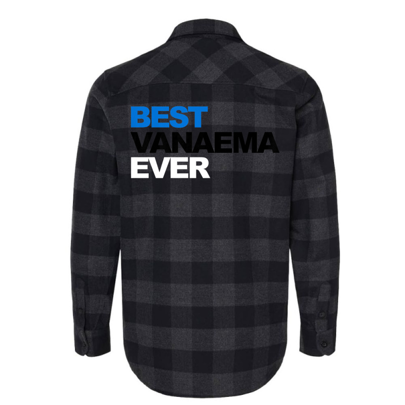 Best Vanaema Ever Shirt Cute Estonian Grandma Gift Flannel Shirt | Artistshot