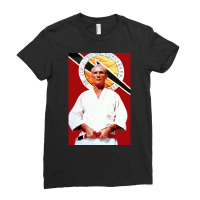 Helio Gracie   Famed Brazilian Jiu Jitsu Grandmast Ladies Fitted T-shirt | Artistshot