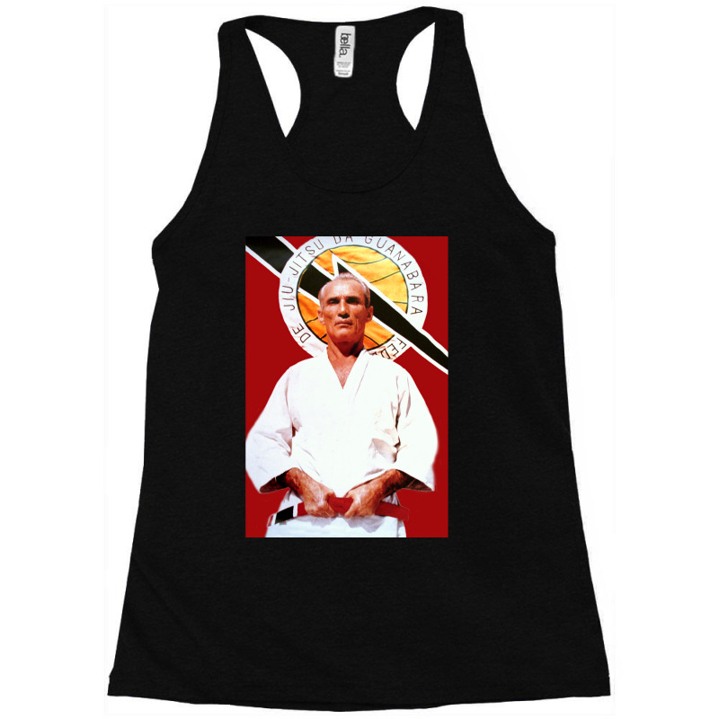 Helio Gracie   Famed Brazilian Jiu Jitsu Grandmast Racerback Tank | Artistshot