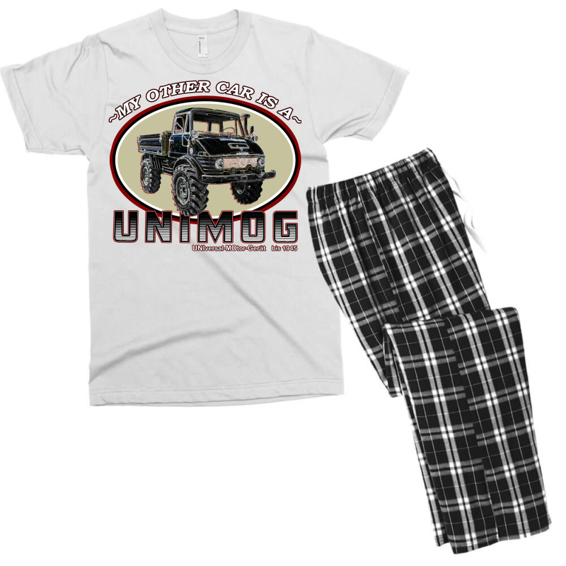 My Other Car Is A Unimog Men's T-shirt Pajama Set by hermesginderq | Artistshot