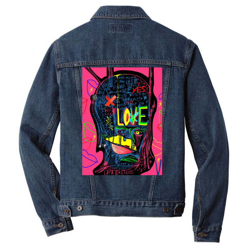 Lost Love Men Denim Jacket by peickkerberk | Artistshot