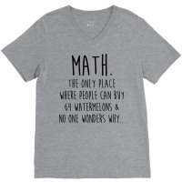 Math. V-neck Tee | Artistshot