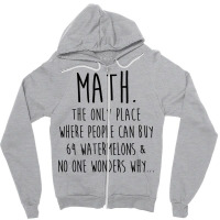 Math. Zipper Hoodie | Artistshot